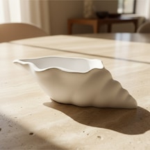 12cm Deniz Kabuğu & Mumluk