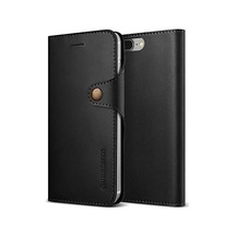 İphone 8 Plus / 7 Plus Native Diary Series Deri Kılıf Black 50 x 22