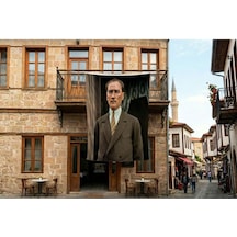Takım Elbise Gazi Mustafa Kemal Atatürk Poster Bayrak Premium Raşel Kumaş 300x450cm Ata55 Diğer
