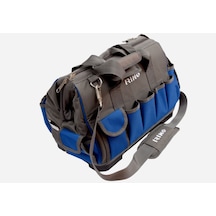 Irimo Kumaş Takım Çantası Fermuarlı 24 Cep 24 Litre 9022-2-16hb 16 İnç
