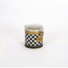 Ef078-17 Checkers Black Swt Home Desenli Baharatlık 0,5 Lt Çok Renkli