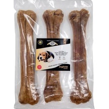 27 Cm Naturel Pres Kemik 3 Lü Torba Çiğneme Kemiği