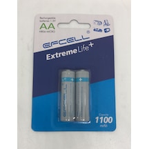 Şarj Edilebilir Efcell Ni-mh Şarjlı Pil Aa Kalem 1100mah 2li ...