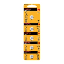 30414389 Cr1220 Lityum Para Pil, 5 Adet, Gri
