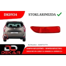 Tampon Reflektörü L Logan Mcv 09 Lodgy 13 Dokker 13 Glblseme - 56 Express 21