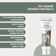 Purrfect Hairball Relief, Kediler İçin Tüy Yumağı Giderici Ve Önleyici Doğal Malt, 100 Ml