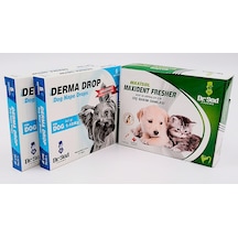 Dr Sed Pharma Derma 1-10 kg Köpek Dış Parazit Damla 2 Paket + Vet