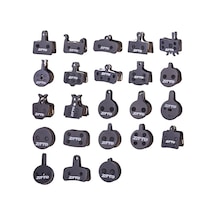 2 Çift Ztto Bisiklet Disk Fren Balataları Dağ Bisikleti Yarı Metalik Reçine Fren Balataları, Model: Ms-05c Siyah