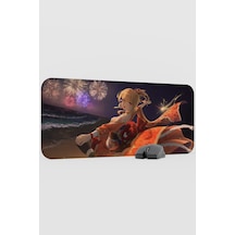 Yoimiya Genshin Impact Anime Gacha V4 - 70x30 Xl Gaming Mouse Pad Fare Altlığı