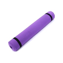 Mor Renk Pilates Ve Yoga Matı 6 Mm Mor Mor
