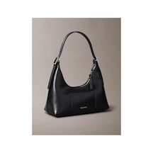Calvin Klein Emblem Leather Mını Shoulder B-15555 Pembe