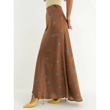 İpek Uzun Yazlık Etek 443840684 Bej