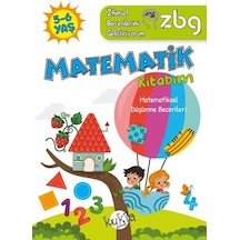 5 - 6 Yaş Matematik Kitabım - Matematiksel Düşünme Becerileri - ZBG Zihinsel Becerilerimi Geliştiriyorum - Buçe Dayı - Kukla