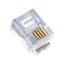 Rj11 Jack 4 Pin 100 Adet
