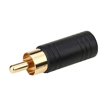 Ayt 3.5 Mm Stereo Dişi 1 Rca Erkek Çevirici