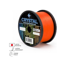 1000 Mt Bobin Misina - Crystal - Turuncu - Ekstra Güçlü - 0,25 Mm