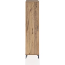 Hyperion Dolap 4 Raflı Tek Kapaklı 44x44x182 Çam-çam Çam