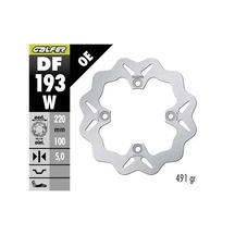 Kawasaki Ninja Zx-10r Arka Fren Diski 220 Mm 2011-2015 Galfer Yuvarlak Sabit Disk
