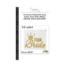 Premium Hediyelik Eşya Salon Süsü Ofis Objesi Dövme Gold Kod.8007