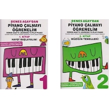 Denes Agay 'Dan Piyano Çalmayı Öğrenelim 1. Kitap ve 2. Kitap