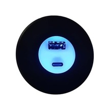Yeo Sfeyx & Typ-c Işıklı Araç Şarj Soketi 12-24v 2,4a News Sfey 997516