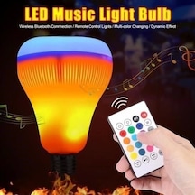 Kumandalı Bluetooth Hoparlör Ampul Ld-37 Sarı