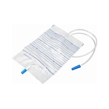 DM01 Steril İdrar Torbası Düz Musluklu 2000 ML x 10 Adet
