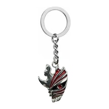 Bleach Ichigo Hollow Maske Figürlü Metal Anahtarlık Anime Tarzı Unisex Aksesuar