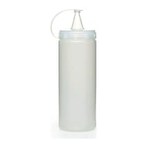 Şeffaf Kapaklı Sızdırmaz Yağlık Sosluk Şişesi Plastik Yağdanlık 400 Ml. Beyaz Diğer