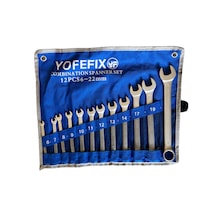 Yofefix 12 Parça Kombine Anahtar Seti