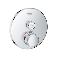 Grohe Grohtherm Smartcontrol Tek Valfli Ankastre Termostatik Duş Bataryası - 29118000 krom