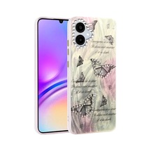 Samsung Uyumlu Galaxy A06 Uyumlu Kılıf Blade Aynalı Desenli Kapak - Desen 6