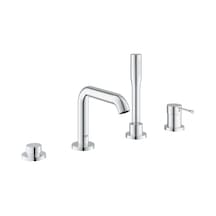 Grohe Essence Dört Delikli Küvet Bataryası - 25251001 Gümüş