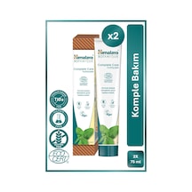 Botanique Plak Karşıtı Komple Bakım Organik Diş Macunu 75ml 2'li Paket Ecocert Cosmos Sertifikalı
