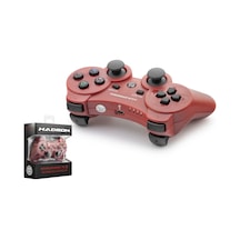Hadron Hd325k Ps3 Uyumlu Kablosuz Bluetooth Gamepad Oyun Kolu Doubleshock Iıı - Kırmızı