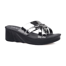 Voga 2104 Dolgu Topuk Comfort Casual Kadın Terliği