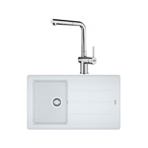 Franke Bfg 611 Granit Bianco Eviye. Active Plus Doccia Krom Spiralli Armatür Seti