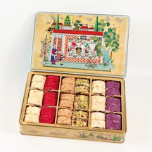 Lokum Atölyesi Hürrem Sultan Antep Fıstıklı Fındıklı Bademli Susamlı Dolma Lokum 600 G