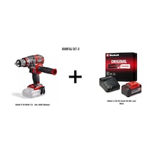 Einhell TP-CD 18/80 Li Bl Akülü Vidalama + 5.2AH PXC Starter Kit Akü & Şarj Cihazı Avantaj Set-3