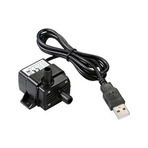 Hangfox Usb Su Pompası 120l/h, Ip68 Su Geçirmez, 5v Dc, Akvaryum Su Döngüsü, Mini Boyut, Usb Bağlantı Laptop, Powerbank Uyumlu