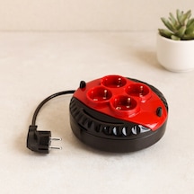 3 Metre Mini Makaralı Uzatma Kablosu 3x1.5 Mm Diğer
