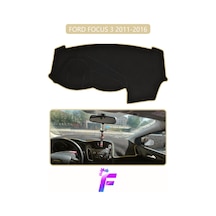 Ford Focus 3 2011-2016 Torpido Örtüsü Güneşten Korur Kolay Montaj Tam Uyum Araca Özel E79 Torpido Halısı