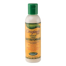 Leave In Liquid Hair Mayonez, Durulanmayan Saç Kremi, Onarır, Yeniden İnşa Eder Ve Yeniden Canlandırır, Tüm Saç
