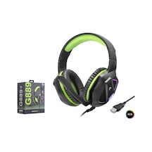 Lb Kulaklik Usb Rgb - Si Yah/yeşil G889 Diğer