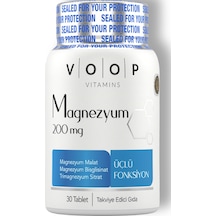 Voop Magnezyum 200mg 30 Tablet
