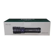 Police Ps-53 Zoom, Powerbank Özellikli Şarjlı El Feneri Siyah