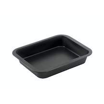 Fisko Fırın Tepsisi 29x24-6 Cm Derinlik Siyah