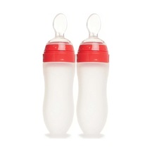 Bebedor Silikon Kaşıklı Biberon 120ml +6 Ay Şeffaf Kod:7509 2 Li Bebedor Silikon Kaşıklı Biberon 120ml +6 Ay Şeffaf Kod:7509 2 Li
