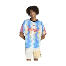 Ke0285-e Adidas House Of Tiro X Common Goal Erkek T-shirt Mavi Ke0285-e