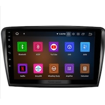 Foxus Skoda Superb 2009 2013 4gb Ram 64gb Hafıza Android Dokunmatik Ekran Oto Teyp - Carplay Wifi Gps Bluetooth Kamera Destekli Oem